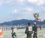 Bakan Kite Flying Contest Horin-ji Temple annual opening of the door