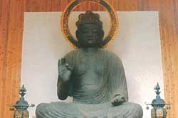 Mokuzo Amida Nyorai Zazo (Anyoji Temple)